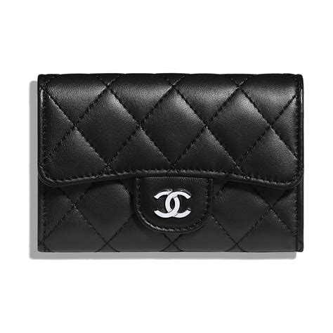 chanel black caviar card holder|Classic Card Holder .